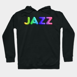 JAZZ - Rainbow Typography Hoodie